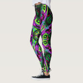 Kleurig patroon leggings (Links)