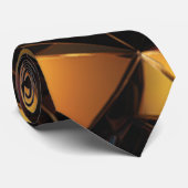 kleurig patroon stropdas (Opgerold)