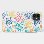 Kleurig patroon van abstracte bloemen Case-Mate iPhone case (Achterkant (horizontaal))