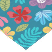 Kleurig patroon van abstracte bloemen tafelkleed (Gekanteld)