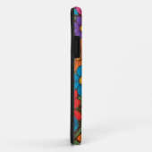Kleurig patroon van bloemen Case-Mate iPhone case (Achterkant/rechts)