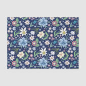 Kleurig patroon van bloemen tissuepapier (Voorkant)