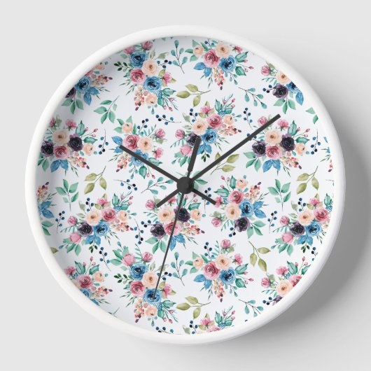 Kleurig patroon van bronbloemen (Voorkant)