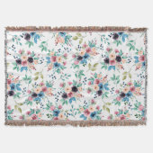 Kleurig patroon van bronbloemen deken (Voorkant)
