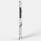 Kleurig patroon van bronbloemen samsung galaxy hoesje (Rechterkant)