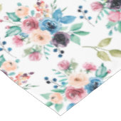 Kleurig patroon van bronbloemen tafelkleed (Gekanteld)