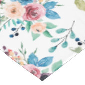 Kleurig patroon van bronbloemen tafelkleed (Gekanteld)