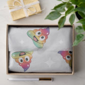 Kleurig patroon van de ijsvrucht tissuepapier (Geschenk)