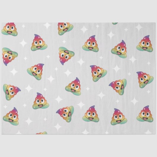 Kleurig patroon van de ijsvrucht tissuepapier (Voorkant)