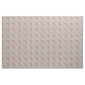 Kleurig patroon van folklapbloem stof (Yard (91,4 cm))