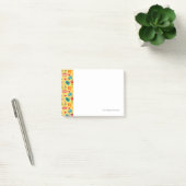 Kleurig patroon van keukengerei post-it® notes (Kantoor)