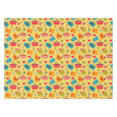 Kleurig patroon van keukengerei tafelkleed (Voorkant (Horizontaal))