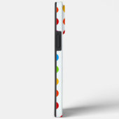 Kleurig patroon van regenboogcirkels Case-Mate iPhone case (Achterkant / Rechts)