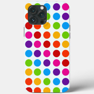 Kleurig patroon van regenboogcirkels Case-Mate iPhone case