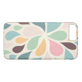 Kleurig patroon van retro paisley Case-Mate iPhone case (Achterkant (Horizontaal))
