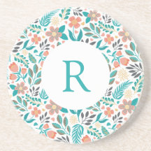 Kleurig patroon van veerbloemen