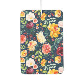 Kleurig patroon van zomerbloemen luchtverfrisser (Voorkant)