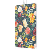 Kleurig patroon van zomerbloemen luchtverfrisser (Links)