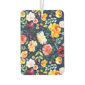 Kleurig patroon van zomerbloemen luchtverfrisser (Achterkant)