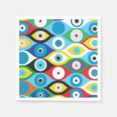 Kleurig patroon voor bescherming van het oog servet (Voorkant)