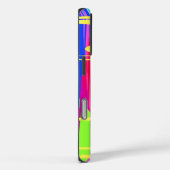 Kleurig patroonontwerp Case-Mate iPhone case (Achterkant / Rechts)