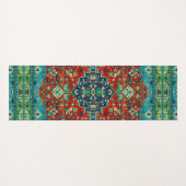 Kleurig Perzisch bewegend tapontwerp 2 Yogamat (Achterkant (horizontaal))