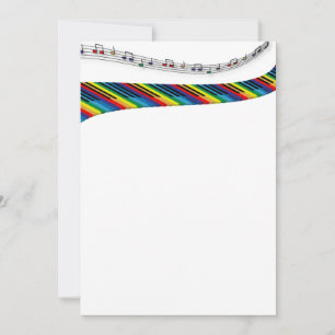 Kleurig pianotoetsenbord