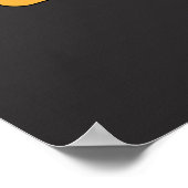 Kleurig pianotoetsenbord poster (Hoek)