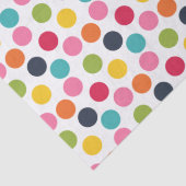 Kleurig pokpuntpapier tissuepapier (Detail)