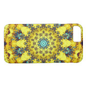 Kleurig psychedelisch abstract patroon Case-Mate iPhone case (Achterkant (Horizontaal))