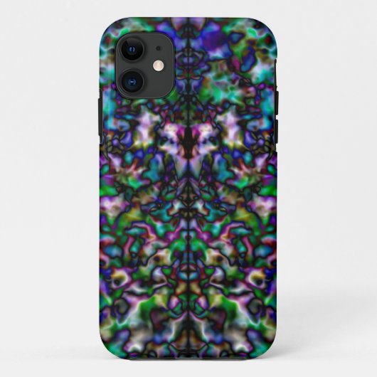 Kleurig psychedelisch caleidoscooppatroon Case-Mate iPhone case (Achterkant)