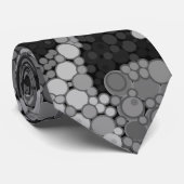 Kleurig puntpatroon van polka stropdas (Opgerold)