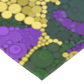 Kleurig puntpatroon van polka tafelkleed (Gekanteld)