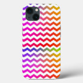 Kleurig regenboogkleurig golfpatroon Case-Mate iPhone case (Achterkant)