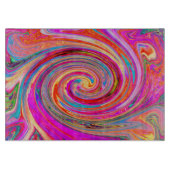 Kleurig regenboogvormig retroflectief abstract ont snijplank (Voorkant)