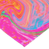 Kleurig regenboogvormig retroflectief abstract ont tafelkleed (Gekanteld)