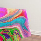 Kleurig regenboogvormig retroflectief abstract ont tafelkleed (Voorbeeld)