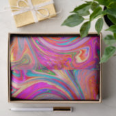 Kleurig regenboogvormig retroflectief abstract ont tissuepapier (Geschenk)