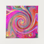 Kleurig regenboogvormig retroflectief abstract ont wandkleed (Voorkant (horizontaal))