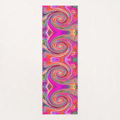 Kleurig regenboogvormig retroflectief abstract ont yogamat (Voorkant)