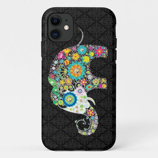 Kleurig retrorventilatorontwerp Case-Mate iPhone case (Achterkant)