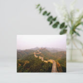 Kleurig schilderachtig aan de grote muur van China Briefkaart (Staand voorkant)