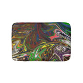 Kleurig schilderen | Abstracte mesterdeliekkunst Badmat (Voorkant)