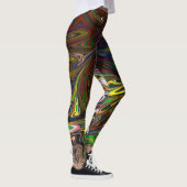 Kleurig schilderen | Abstracte mesterdeliekkunst Leggings (Rechts)