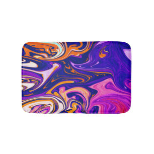 Kleurig schilderen Beste kunst, modern abstract Badmat