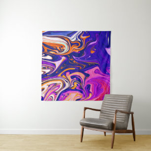 Kleurig schilderen Beste kunst, modern abstract Wandkleed