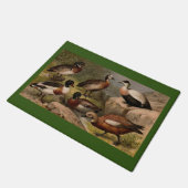 Kleurig  schilderij van eenden deurmat (Schuin)