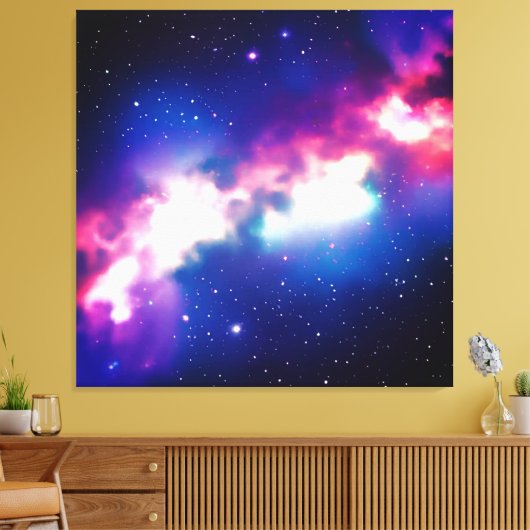 Kleurig slangnebula Galaxy Stretched Canvas (Insitu (Woonkamer))