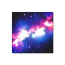 Kleurig slangnebula Galaxy Stretched Canvas