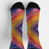 Kleurig slib metallisch effect sokken (Top)